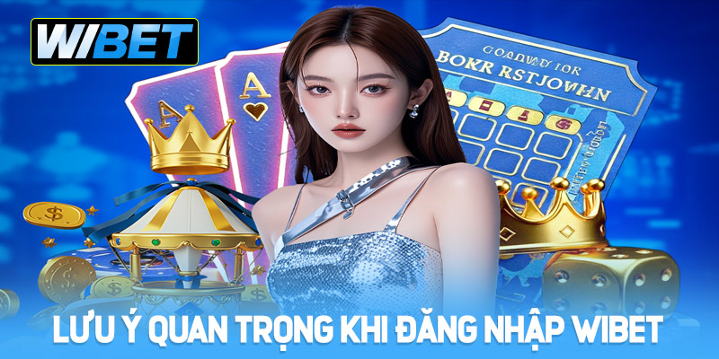 Lưu ý quan trọng khi đăng nhập WIBET